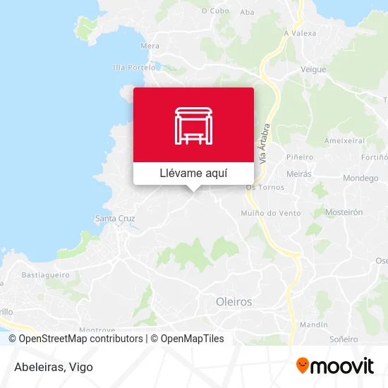 Mapa Abeleiras