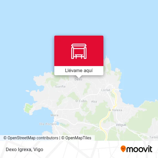 Mapa Dexo Igrexa