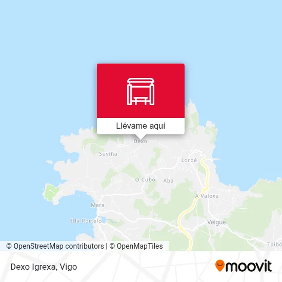 Mapa Dexo Igrexa