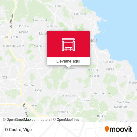 Mapa O Castro