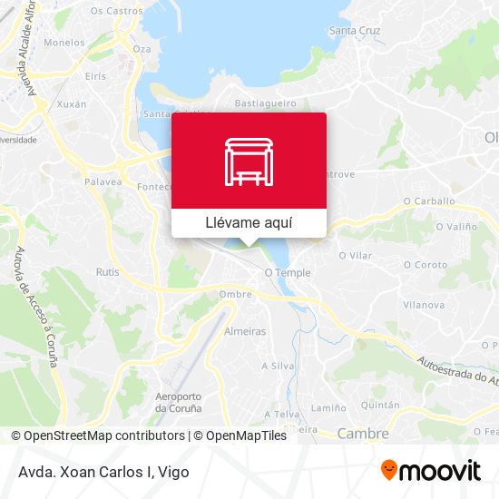 Mapa Avda. Xoan Carlos I