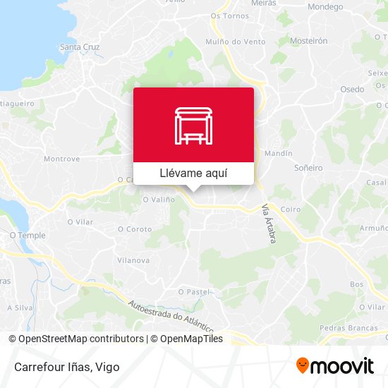 Mapa Carrefour Iñas