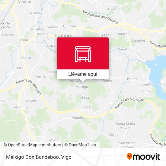 Mapa Meixigo Con Bandeboo