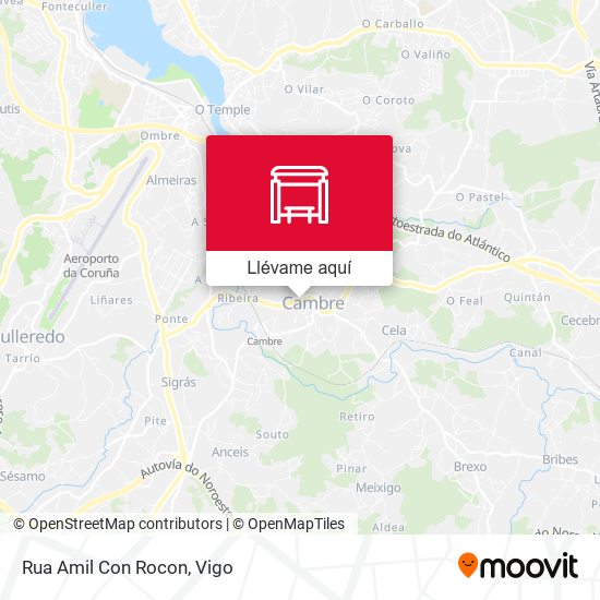 Mapa Rua Amil Con Rocon