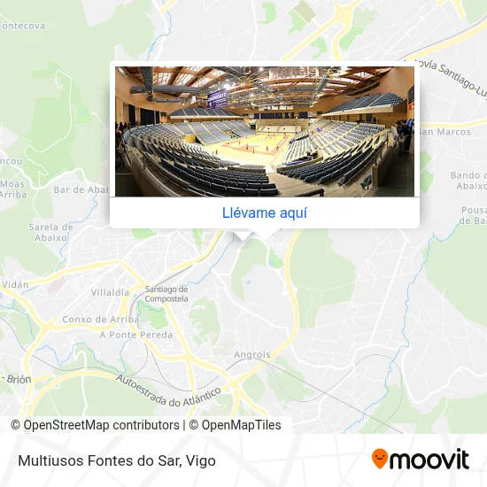 Mapa Multiusos Fontes do Sar