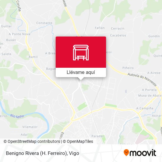Mapa Benigno Rivera (H. Ferreiro)