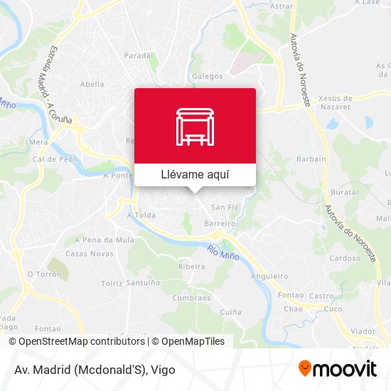 Mapa Av. Madrid (Mcdonald'S)