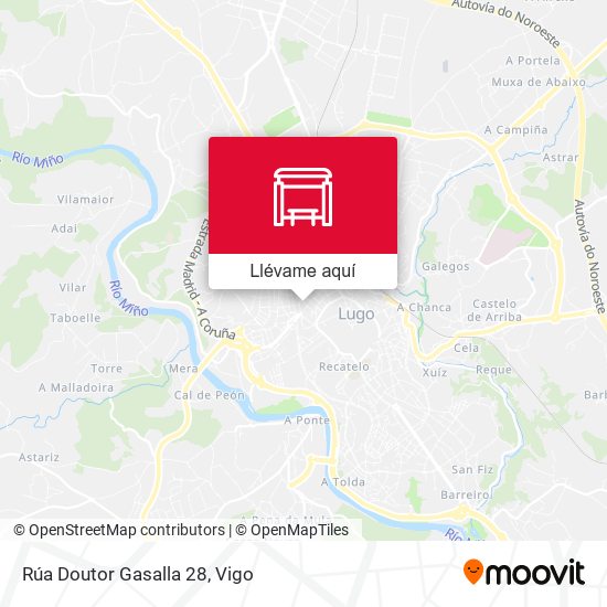 Mapa Rúa Doutor Gasalla 28