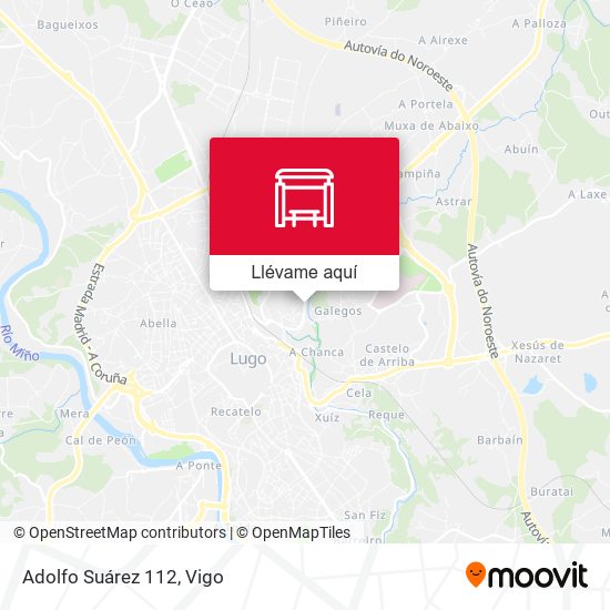 Mapa Adolfo Suárez 112