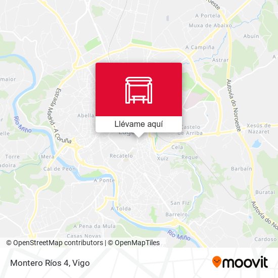 Mapa Montero Ríos 4