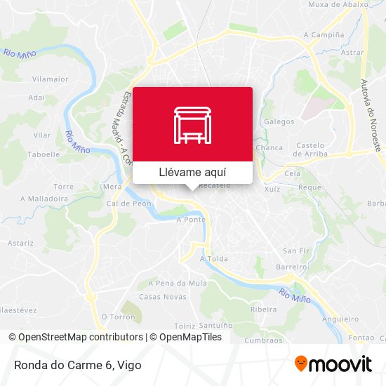 Mapa Ronda do Carme 6