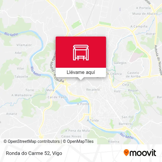 Mapa Ronda do Carme 52