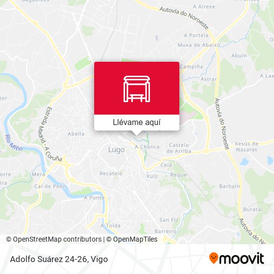 Mapa Adolfo Suárez 24-26