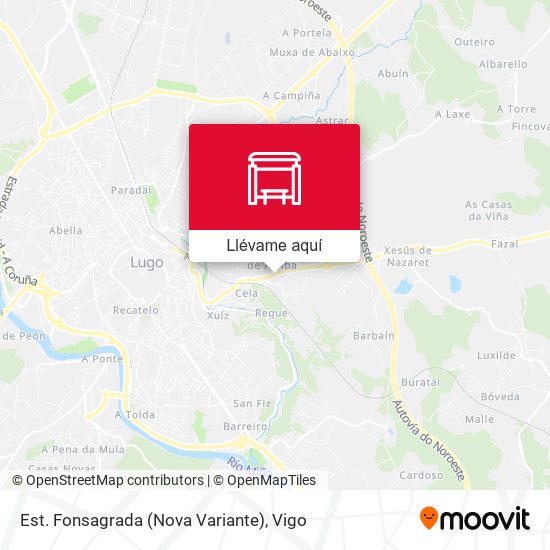 Mapa Est. Fonsagrada (Nova Variante)