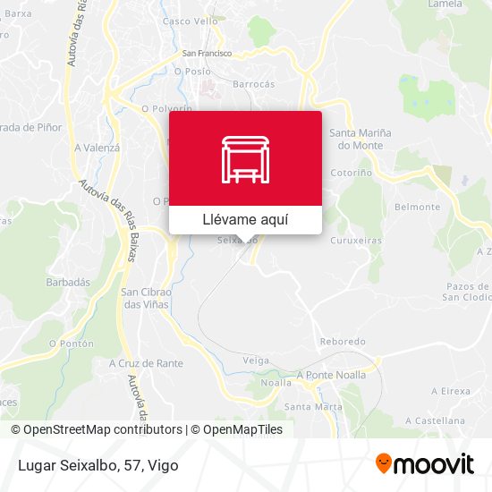 Mapa Lugar Seixalbo, 57