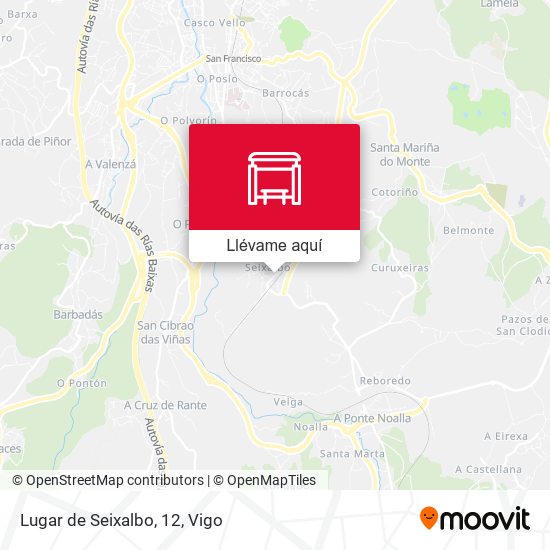 Mapa Lugar de Seixalbo, 12