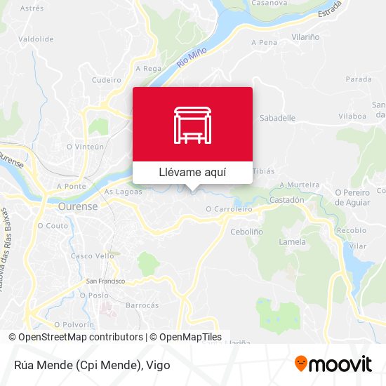 Mapa Rúa Mende (Cpi Mende)