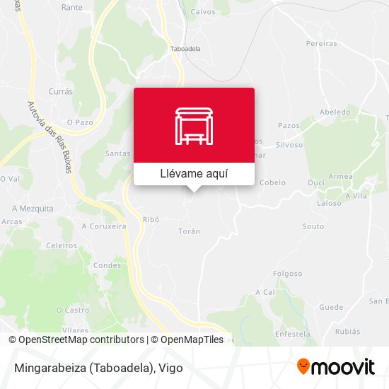 Mapa Mingarabeiza (Taboadela)