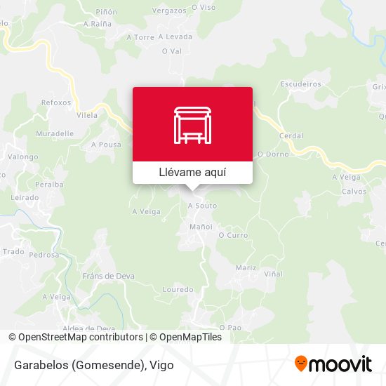 Mapa Garabelos (Gomesende)