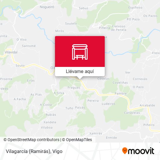 Mapa Vilagarcía (Ramirás)