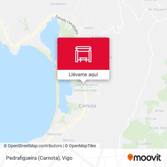 Mapa Pedrafigueira (Carnota)