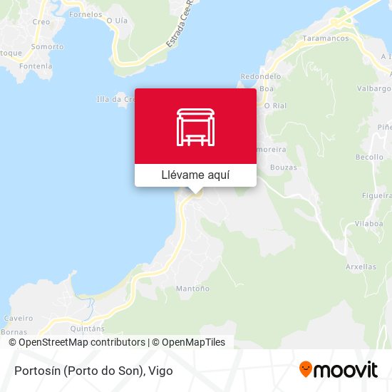 Mapa Portosín (Porto do Son)
