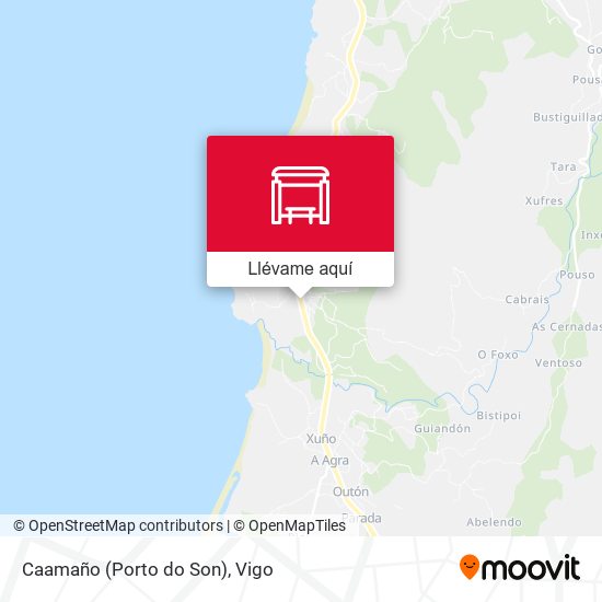 Mapa Caamaño (Porto do Son)