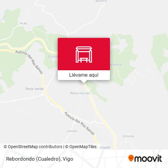 Mapa Rebordondo (Cualedro)