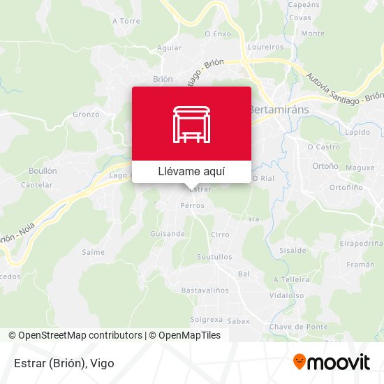 Mapa Estrar (Brión)