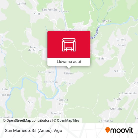Mapa San Mamede, 35 (Ames)