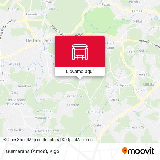 Mapa Guimaráns (Ames)