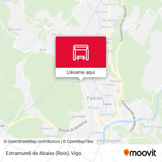 Mapa Extramundi de Abaixo (Rois)