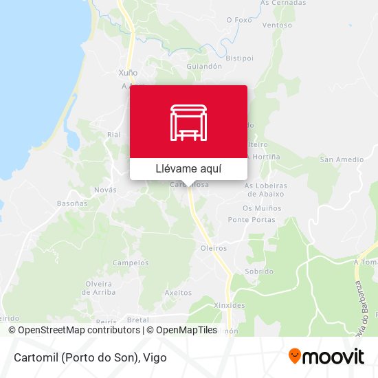 Mapa Cartomil (Porto do Son)