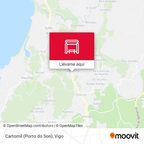 Mapa Cartomil (Porto do Son)