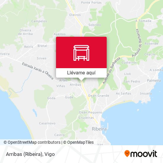 Mapa Arribas (Ribeira)