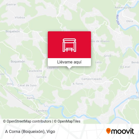 Mapa A Corna (Boqueixón)
