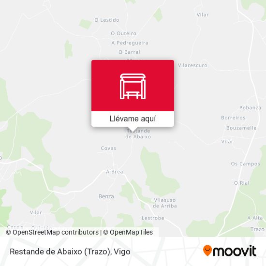 Mapa Restande de Abaixo (Trazo)