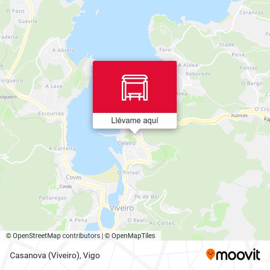 Mapa Casanova (Viveiro)