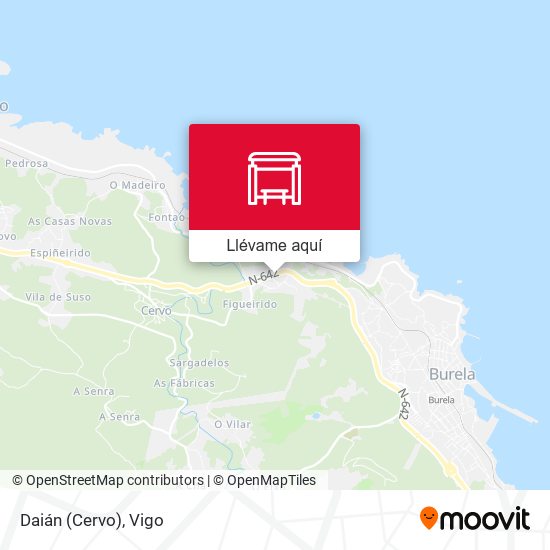 Mapa Daián (Cervo)