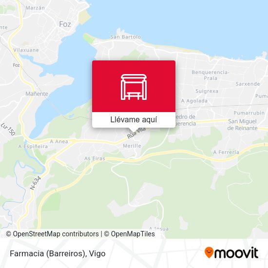 Mapa Farmacia (Barreiros)