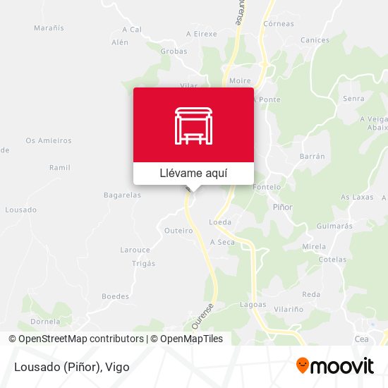 Mapa Lousado (Piñor)