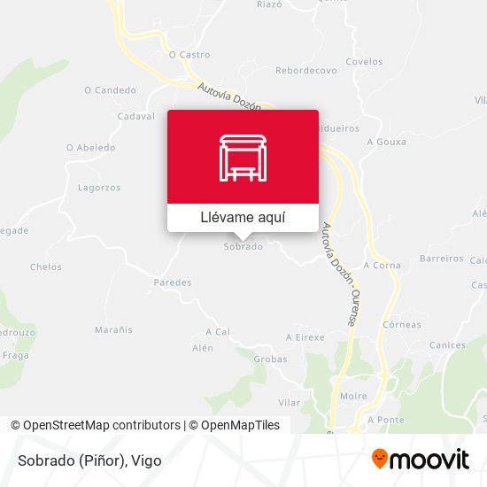 Mapa Sobrado (Piñor)