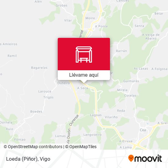 Mapa Loeda (Piñor)