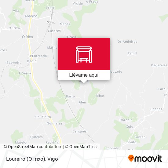 Mapa Loureiro (O Irixo)
