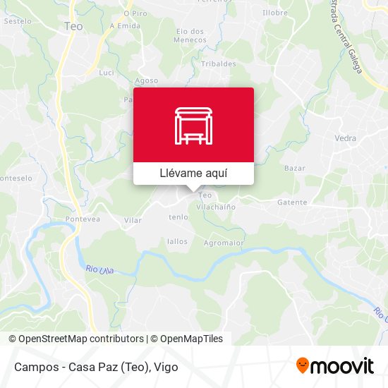 Mapa Campos - Casa Paz (Teo)