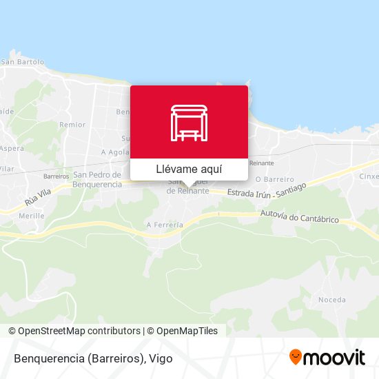 Mapa Benquerencia (Barreiros)