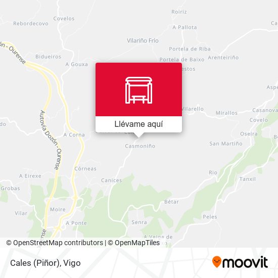 Mapa Cales (Piñor)