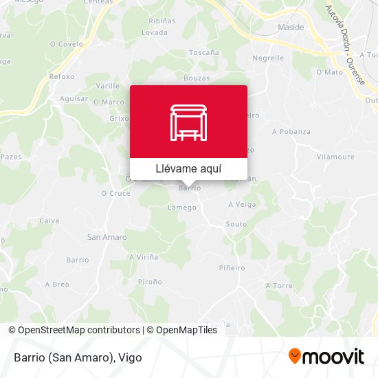 Mapa Barrio (San Amaro)
