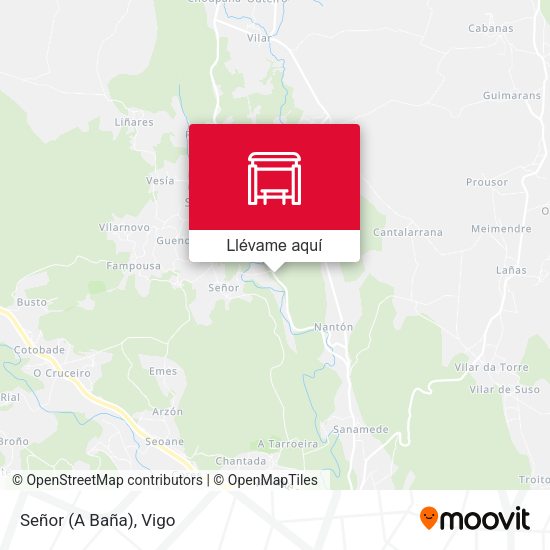 Mapa Señor (A Baña)