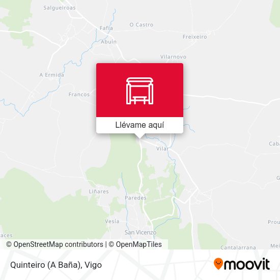 Mapa Quinteiro (A Baña)